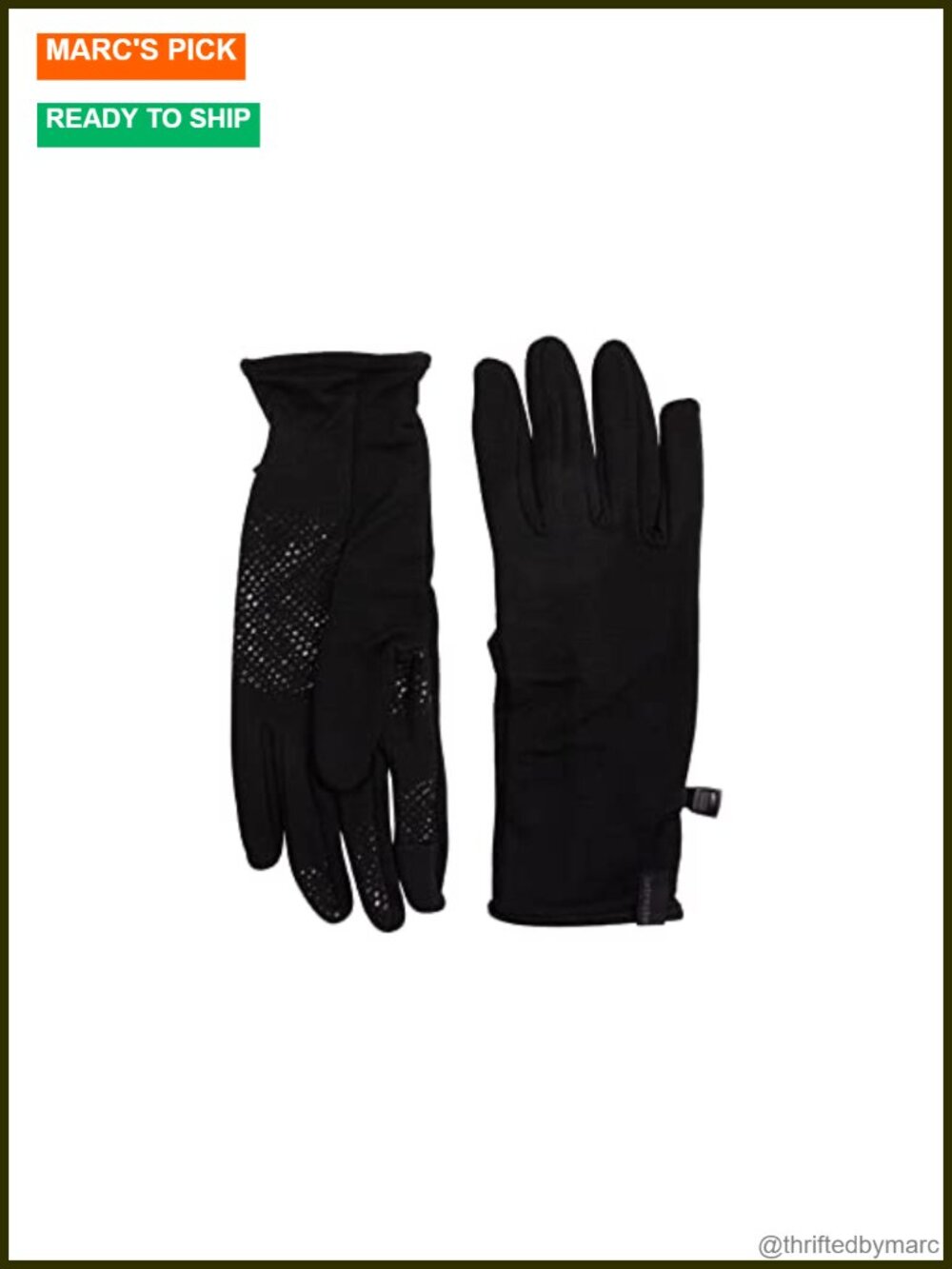 Merino Wool Touchscreen Gloves Unisex Winter Ski Liner
